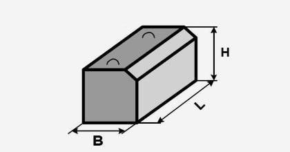 Упор бетонный УГ-9 Серия 3.001.1-3
