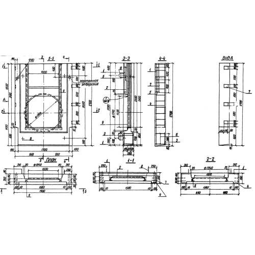 Блок оголовка Др-10 Серия 3.820-6,вып.1/80