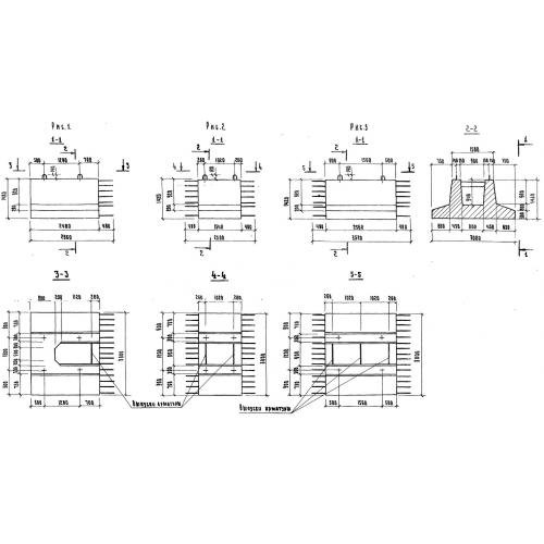 Блок фундамента 210ФП-2 Серия 3.503.1-53 выпуск 1