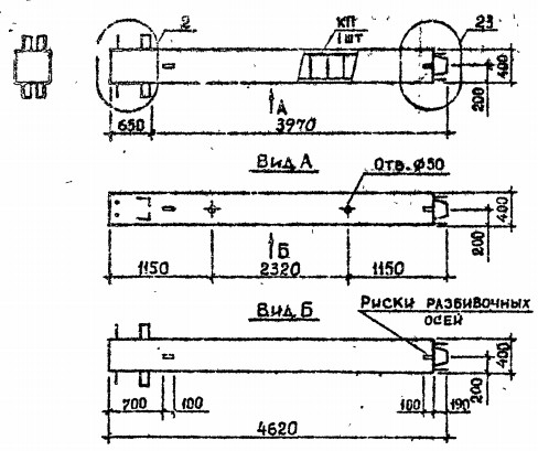 Колонна 1КВ 48.46-1-с Серия 1.020.1-2с/89