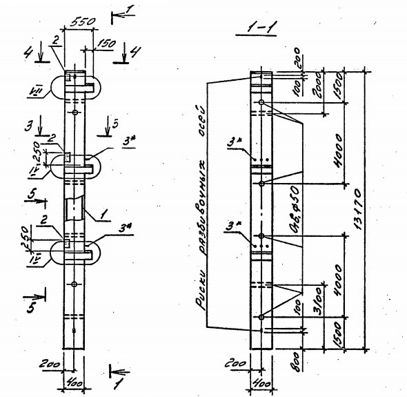 Колонна 3КБО 42.42-3.40.00 Серия 1.020.1-4