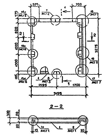 Панель 1ПС 32.33.3-П-С Серия 1.090.1-2с