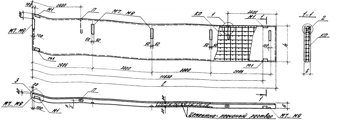 Панель ПС 120-12-25-2П-50 Серия 1.432.1-22