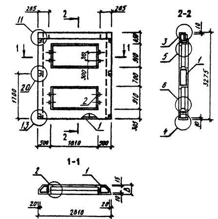 Панель ПСЛ 28.33.4,0-2П-ПВ Серия 1.090.1-3пв
