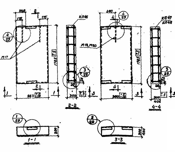 Панель ПСЯ 30-2б-1,8-1,0 Серия СТ 02-31