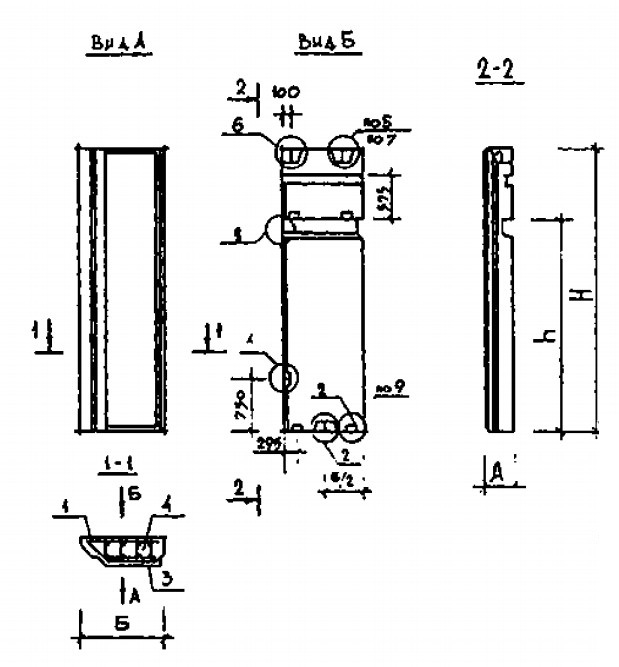 Панель ВНП-12-28-3,5-5 Серия КУБ 2.5