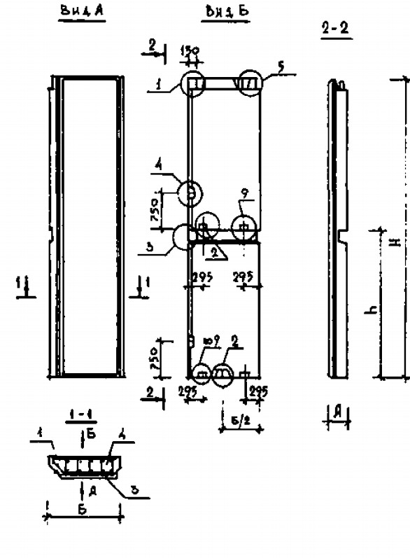Панель ВНП-16-66-4-1 Серия КУБ 2.5