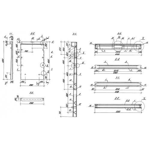 Панель стеновая балочная ПС 1-48 БГ1 серия 3.900.1-10