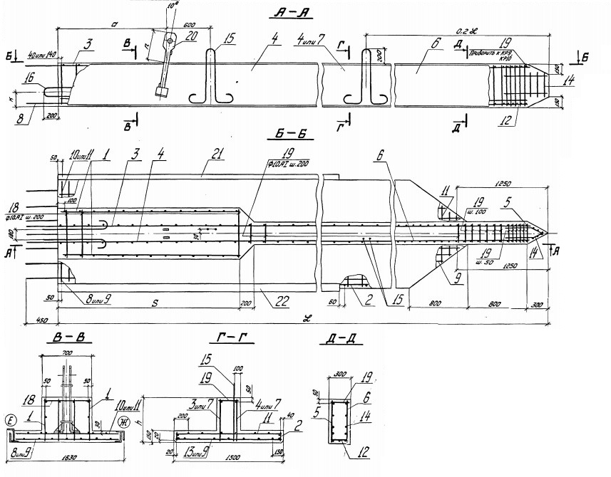 Шпунт ШТП 100-4 Серия 3.505.1-15 (длина уширенной части ребра 1500мм)